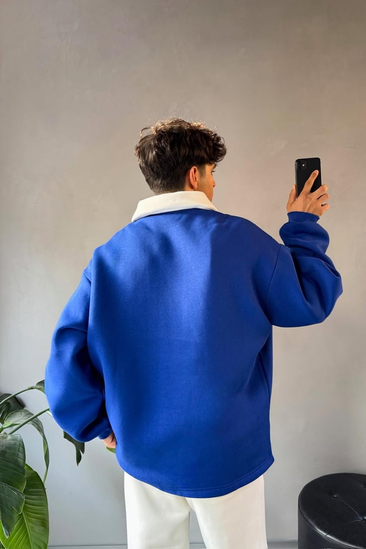 Jardin Du Village Polo Yaka Sweatshirt