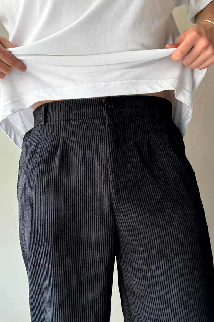Kadife Baggy Pantalon