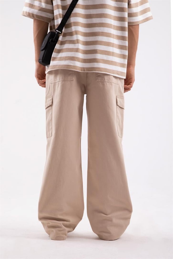 Kargo cep baggy pantalon