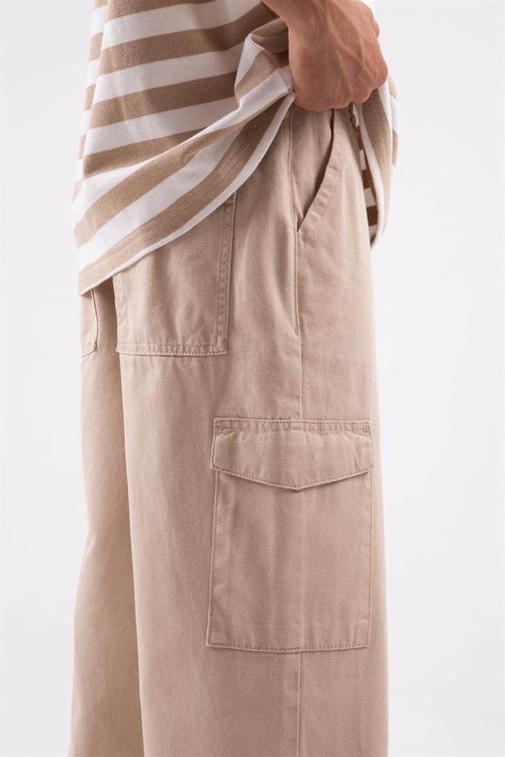 Kargo cep baggy pantalon