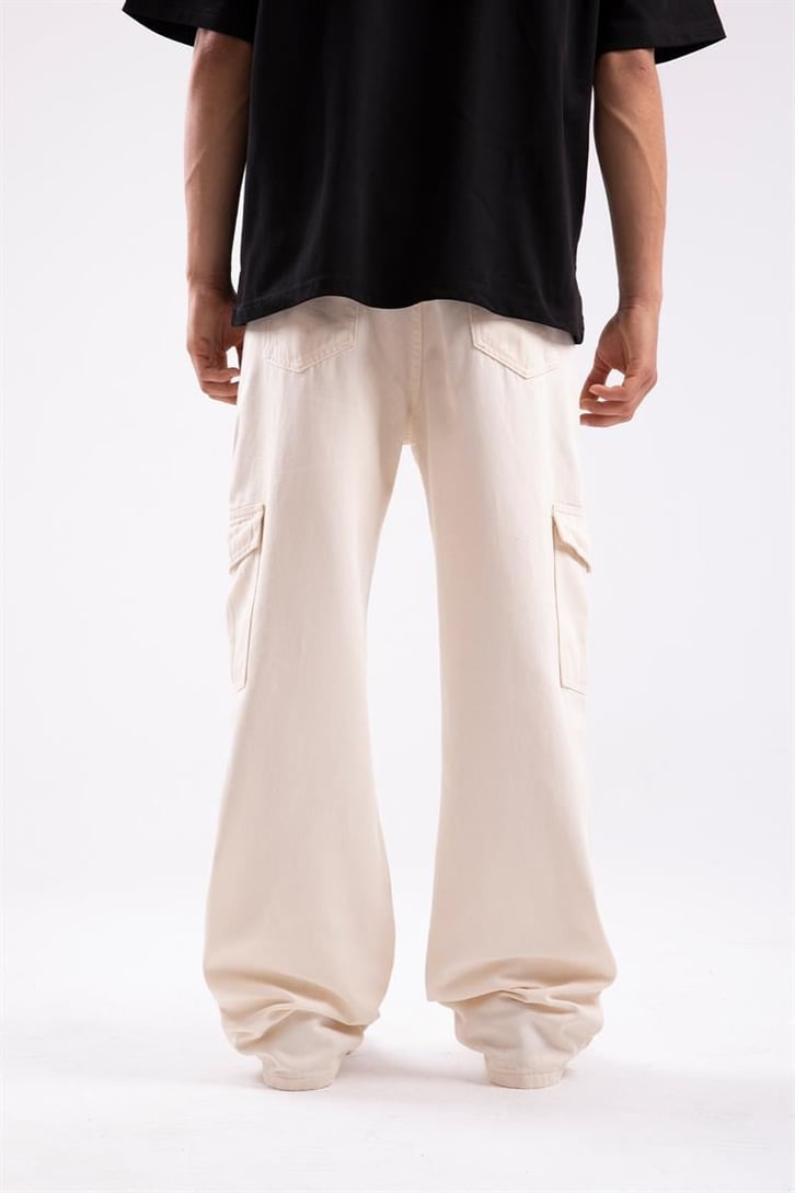 Kargo Cep Detaylı Baggy Pantolon