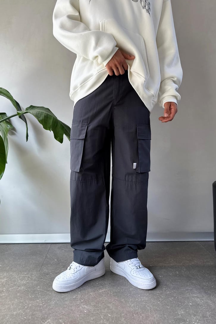 Kargo Cep Paraşüt Kumaş Pantolon