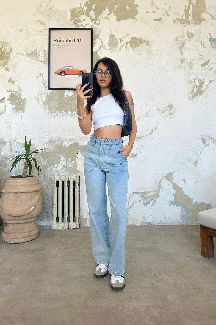 Kargo Cepli Loose Fit Jean