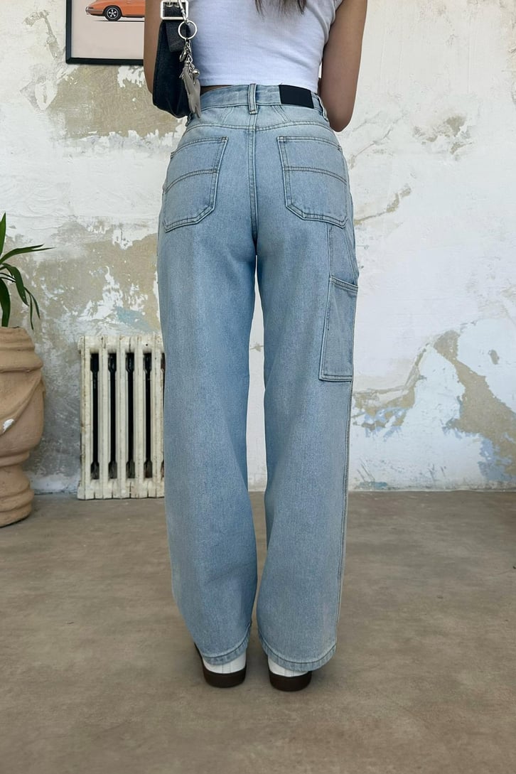 Kargo Cepli Loose Fit Jean