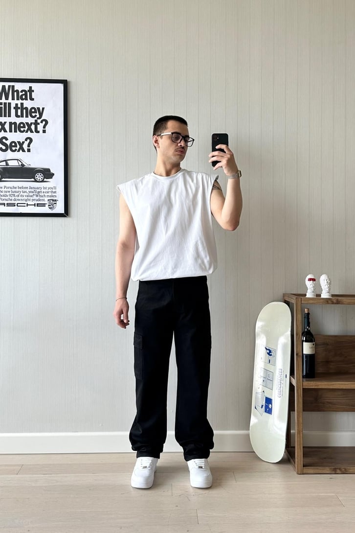 Kargo Cepli Regular Fit Pantolon