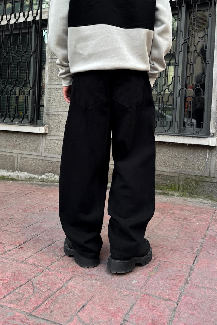 Kemerli Baggy Pantolon