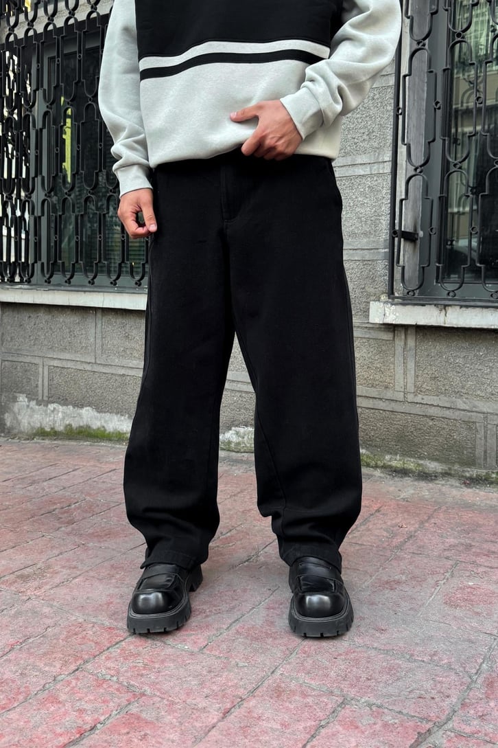 Kemerli Baggy Pantolon