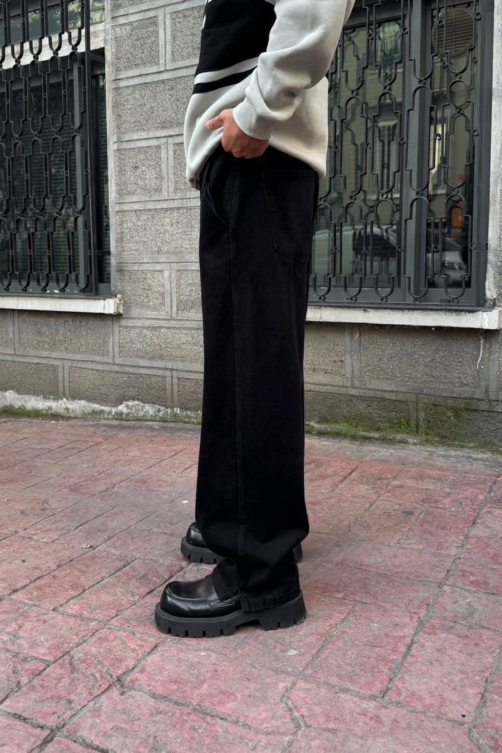 Kemerli Baggy Pantolon
