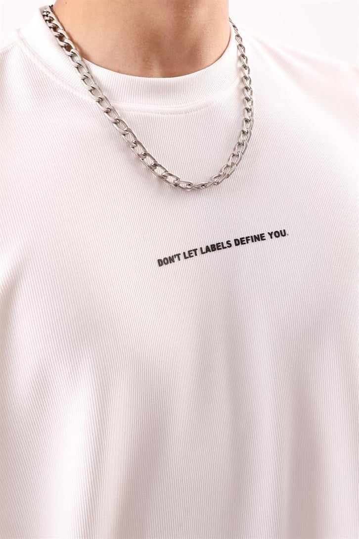 Labels Baskılı Sütlü Kahve Şortlu Takım