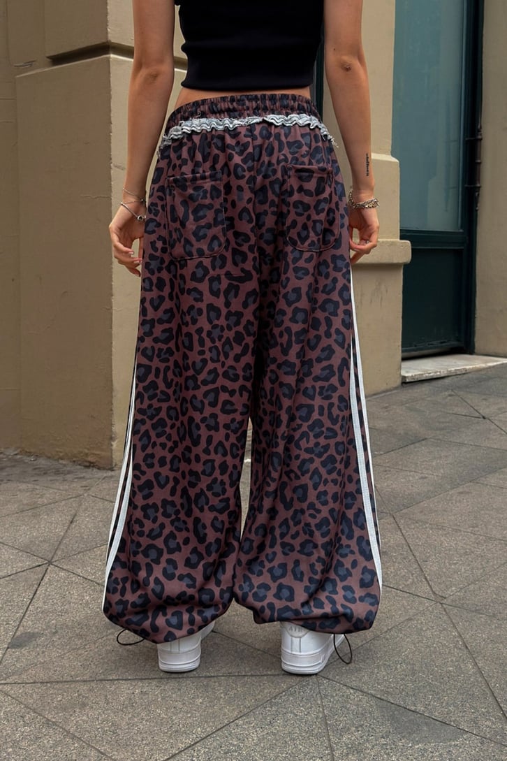 Leopar Pattern Monster Fit