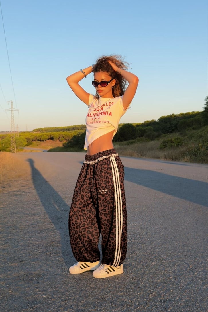 Leopar Pattern Monster Fit