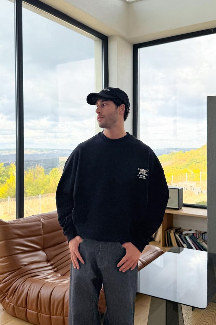 Life Of Sırt Baskılı Sweatshirt