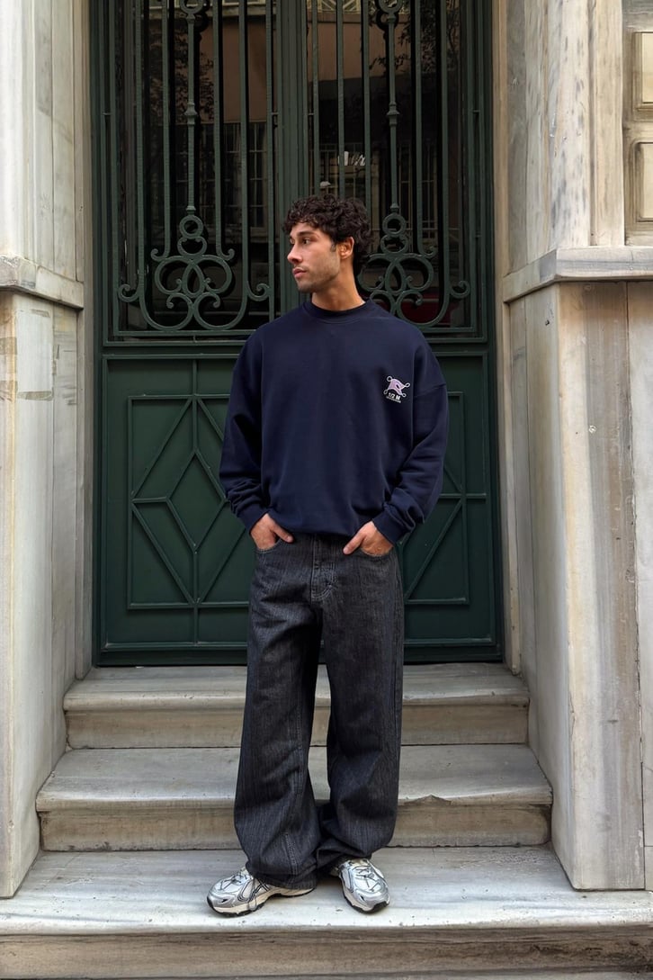 Life Of Sırt Baskılı Sweatshirt