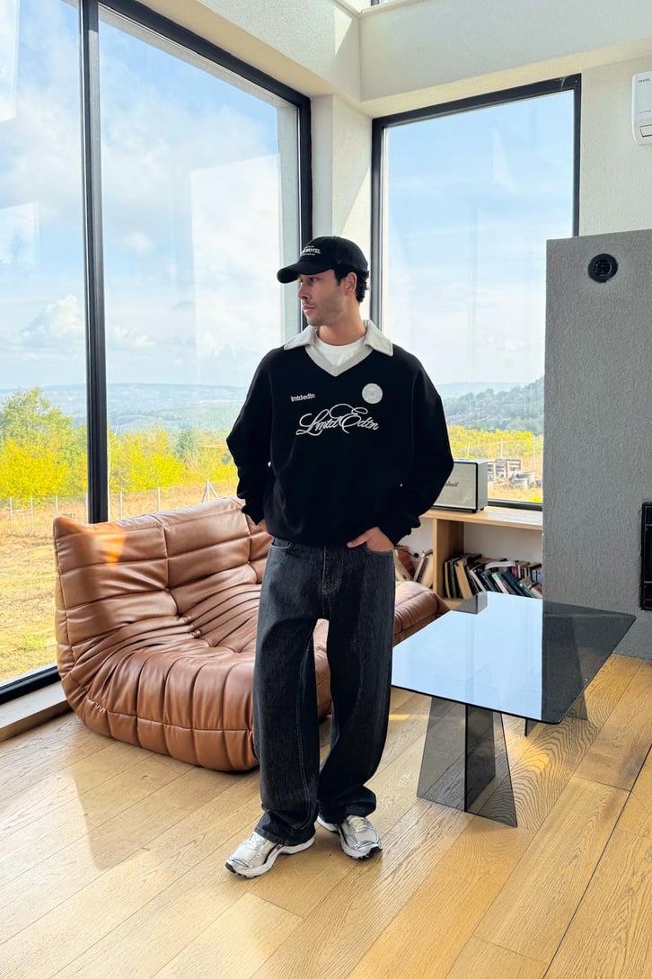 Limited Edition Nakışlı Sweatshirt