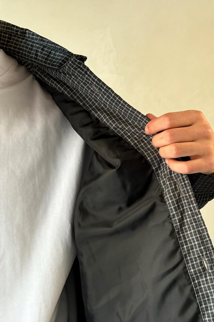 Look Book Baskılı Oversize Şişme Gömlek