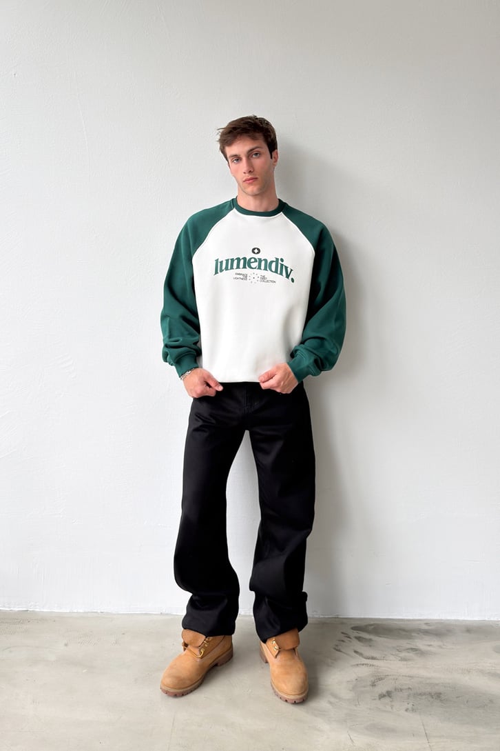 Lumendiv Baskılı Reglan Kol Sweatshirt