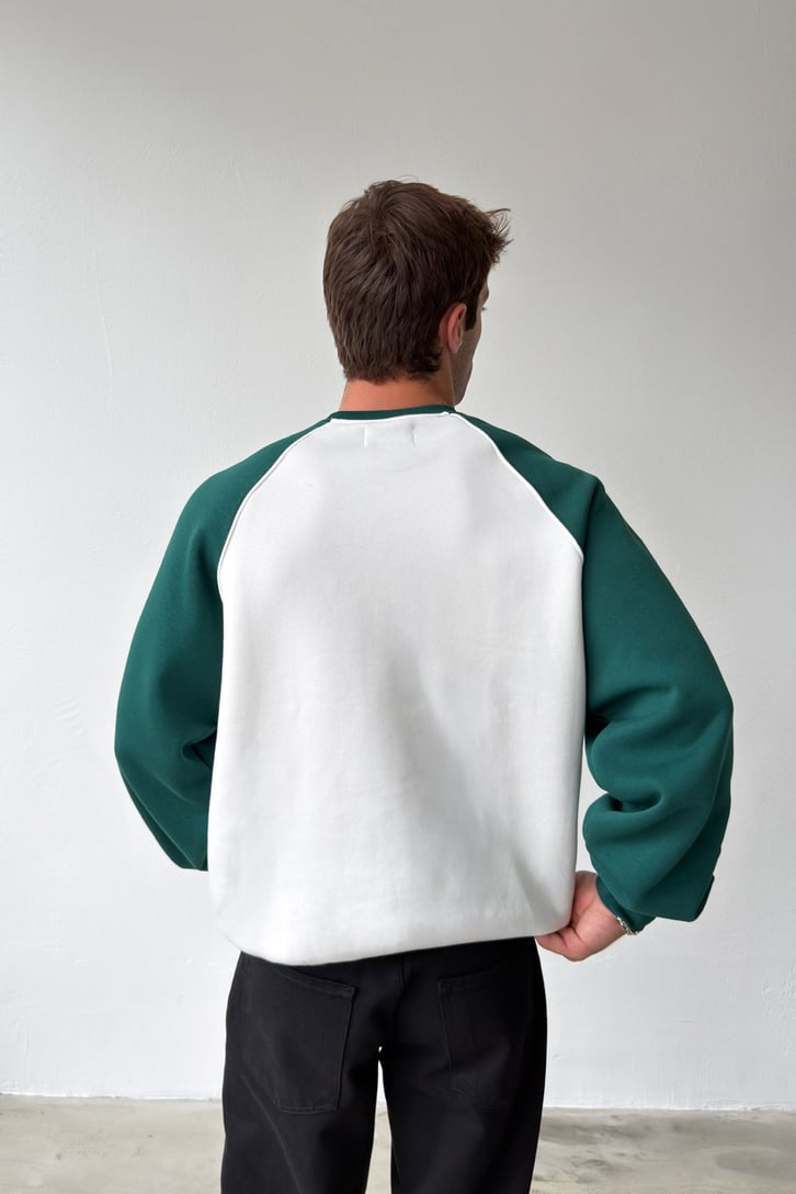 Lumendiv Baskılı Reglan Kol Sweatshirt