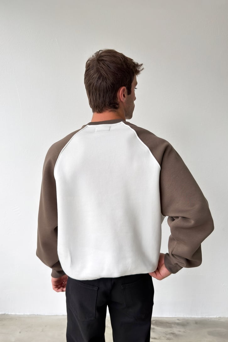 Lumendiv Baskılı Reglan Kol Sweatshirt
