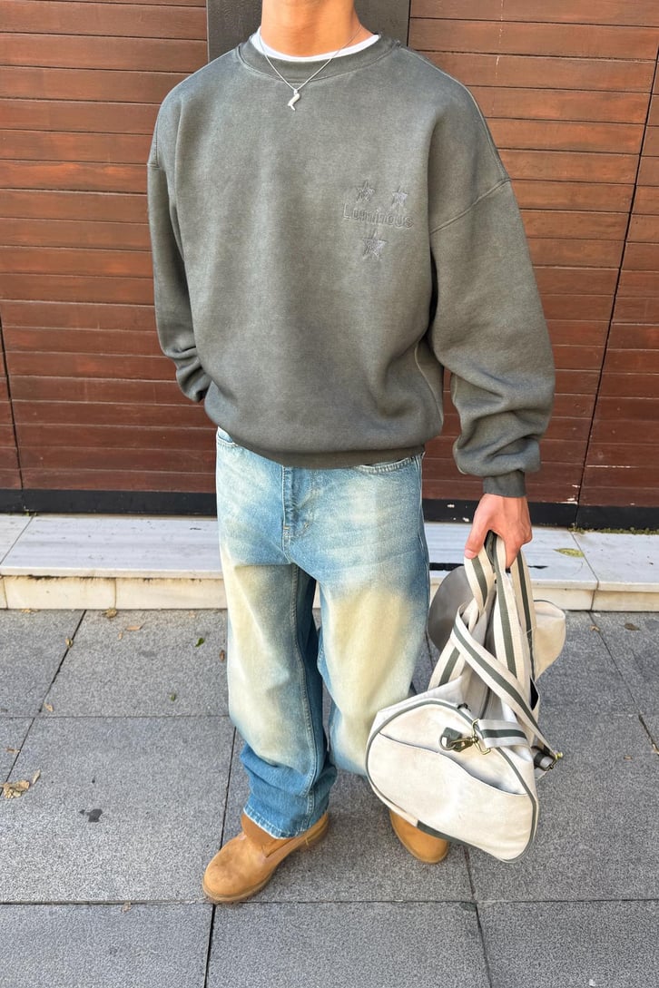 Luminous Nakışlı Sweatshirt