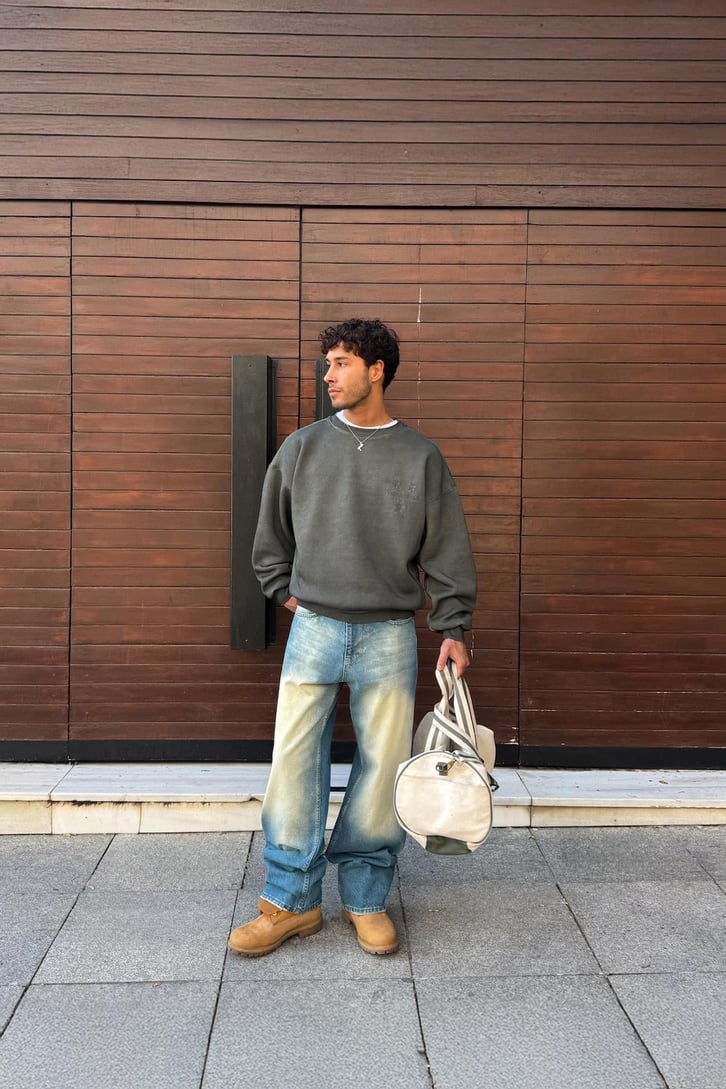 Luminous Nakışlı Sweatshirt