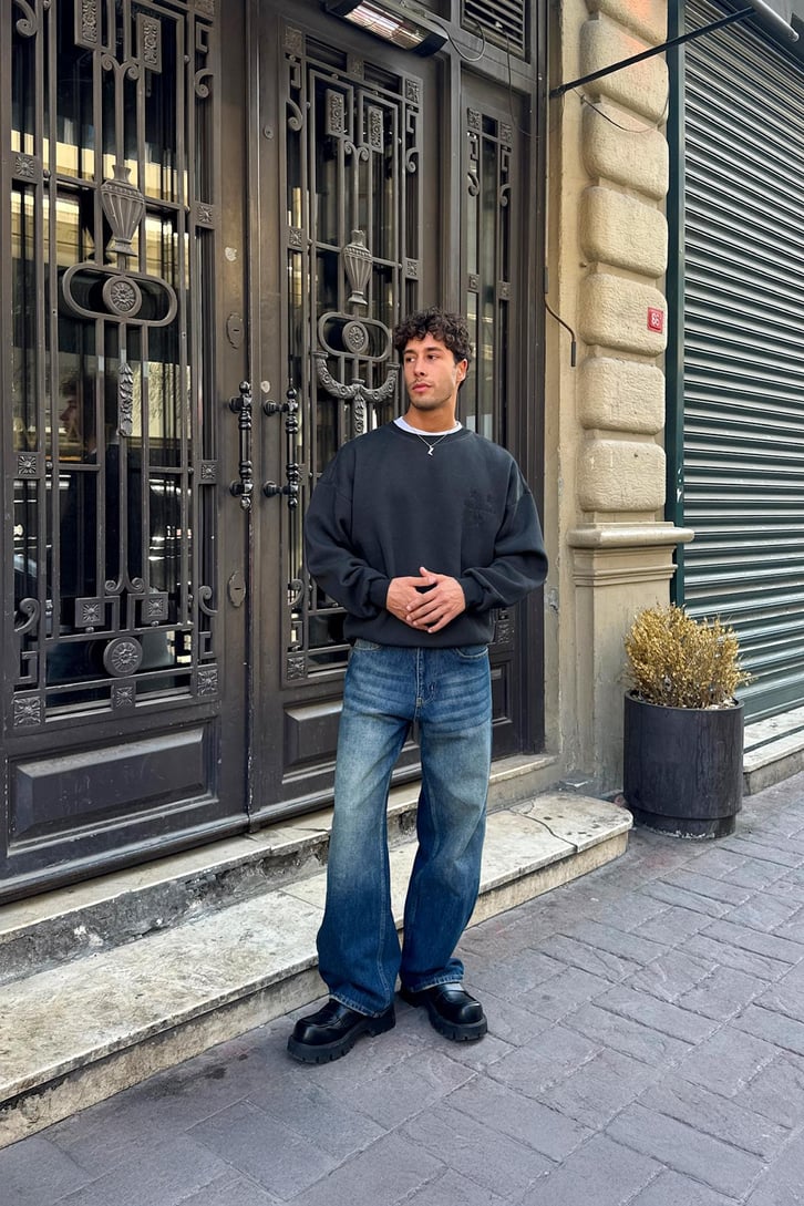 Luminous Nakışlı Sweatshirt