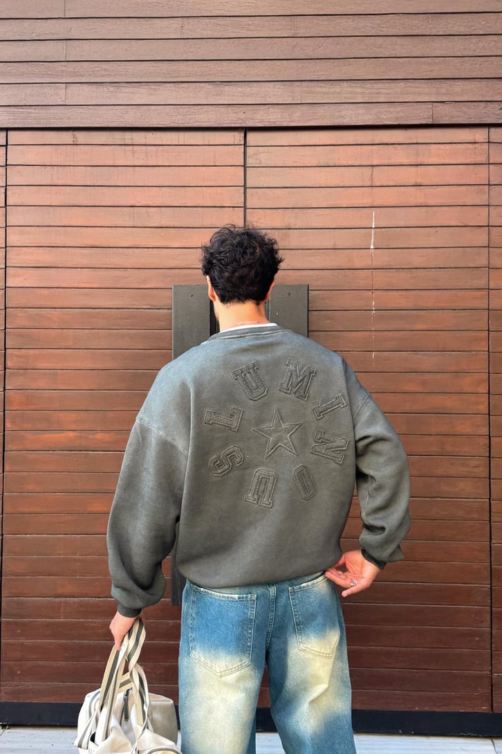 Luminous Nakışlı Sweatshirt