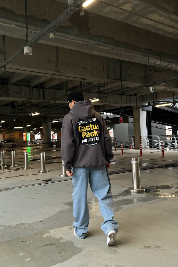 M Cactus Pack Oversize Hoodie