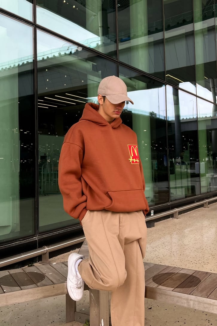 M Cactus Pack Oversize Hoodie