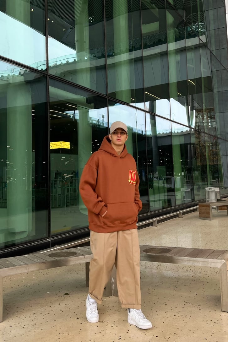 M Cactus Pack Oversize Hoodie