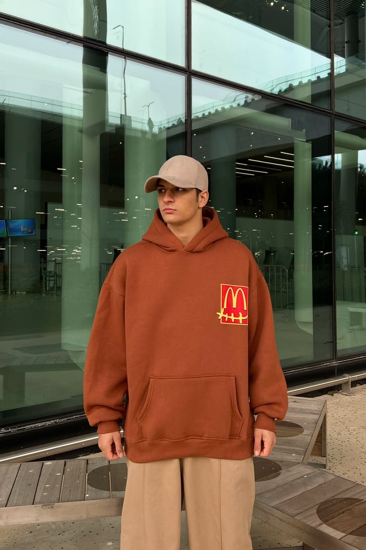 M Cactus Pack Oversize Hoodie