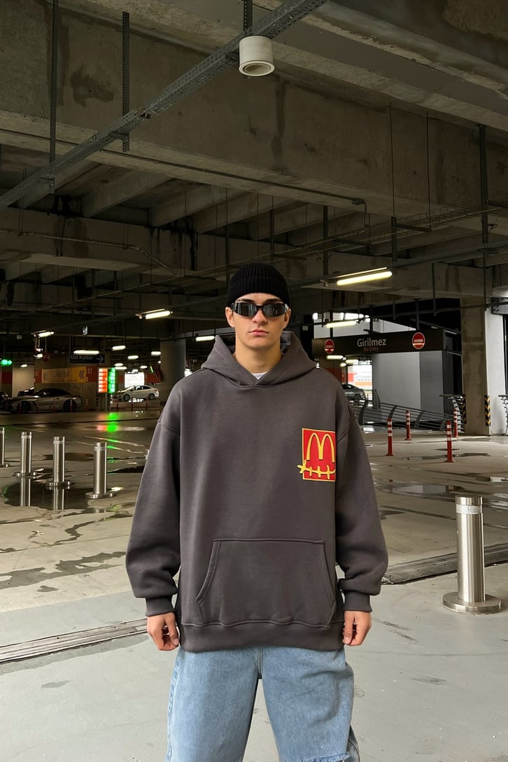 M Cactus Pack Oversize Hoodie