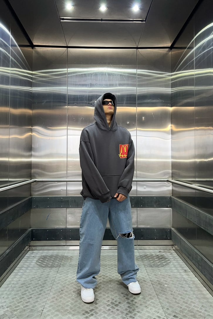 M Cactus Pack Oversize Hoodie