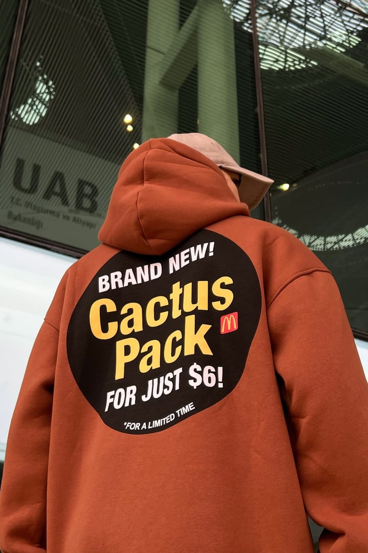 M Cactus Pack Oversize Hoodie