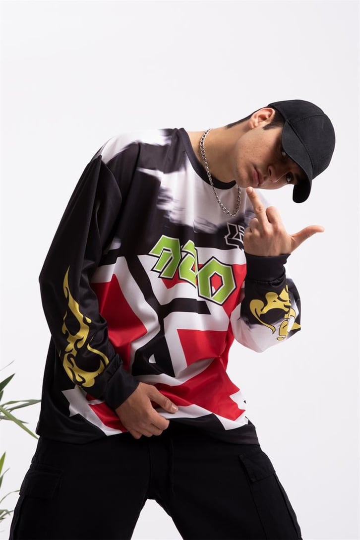 Man Flame Long Sleeve Forma