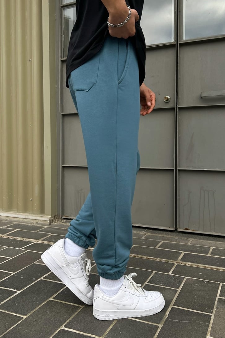 Minimal X Baskılı Jogger Fit Eşofman