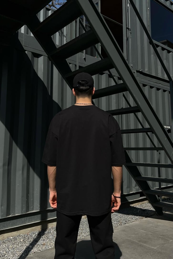 New Orleans Nakışlı Oversize Tshirt