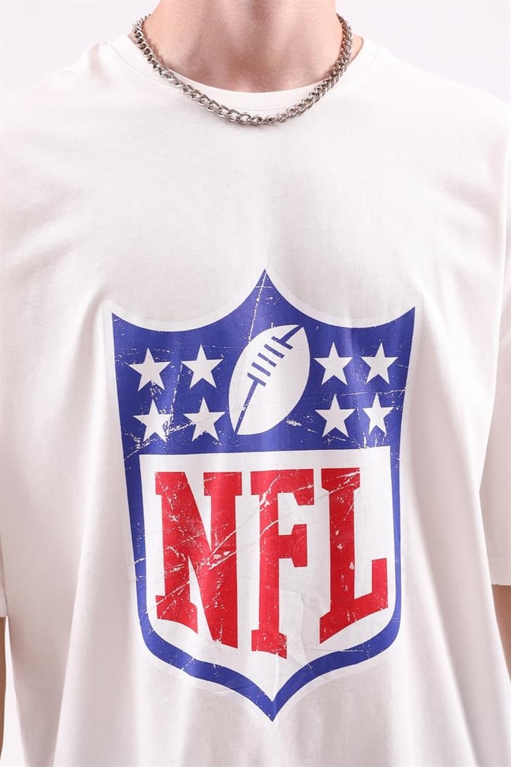 NFL Baskılı Oversize Tshirt