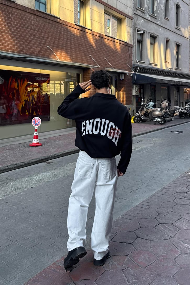 Ninety One Baskılı Sweatshirt