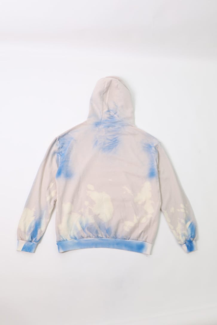 Nirvana Baskılı Batik Desen Oversize Sweatshirt