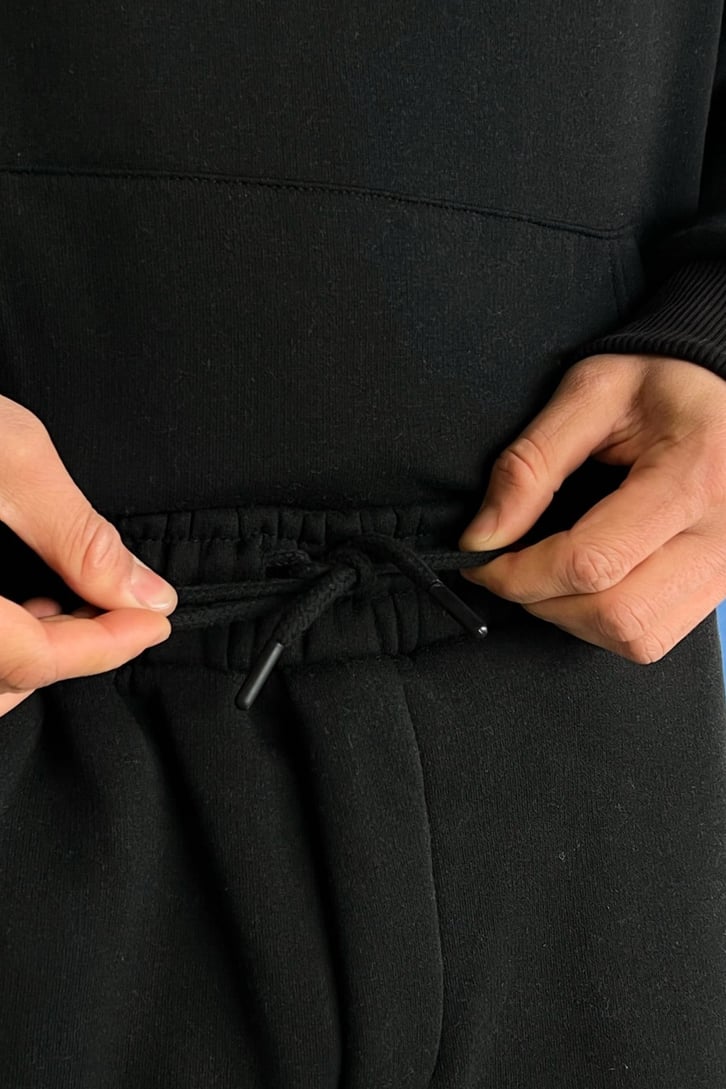 Non Fiction Siyah Jogger Fit Eşofman Altı