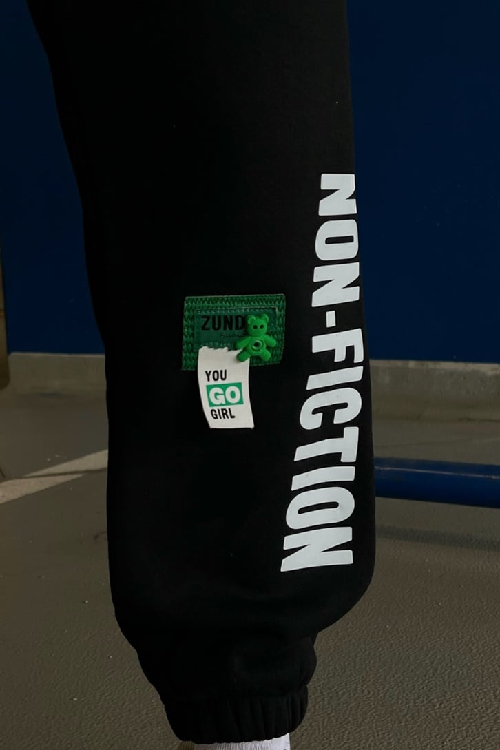 Non Fiction Siyah Jogger Fit Eşofman Altı