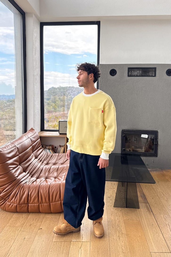 Ön Cep Detay Sweatshirt
