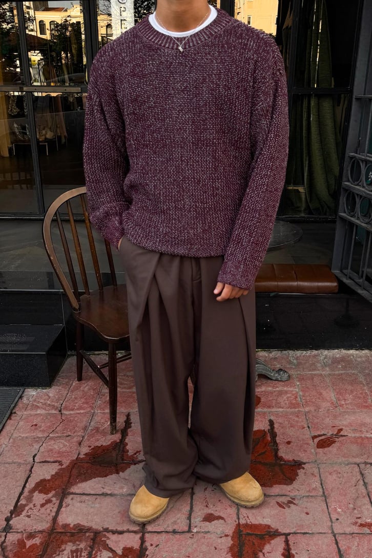 Örgü Model Triko Kazak