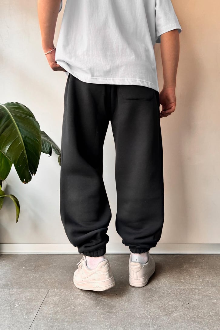 Oversize Antrasit Jogger Eşofman Altı