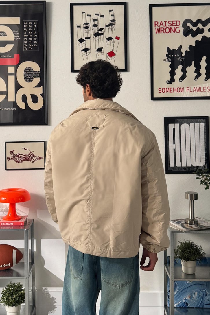 Oversize Çıt Çıt Kapamalı Ceket