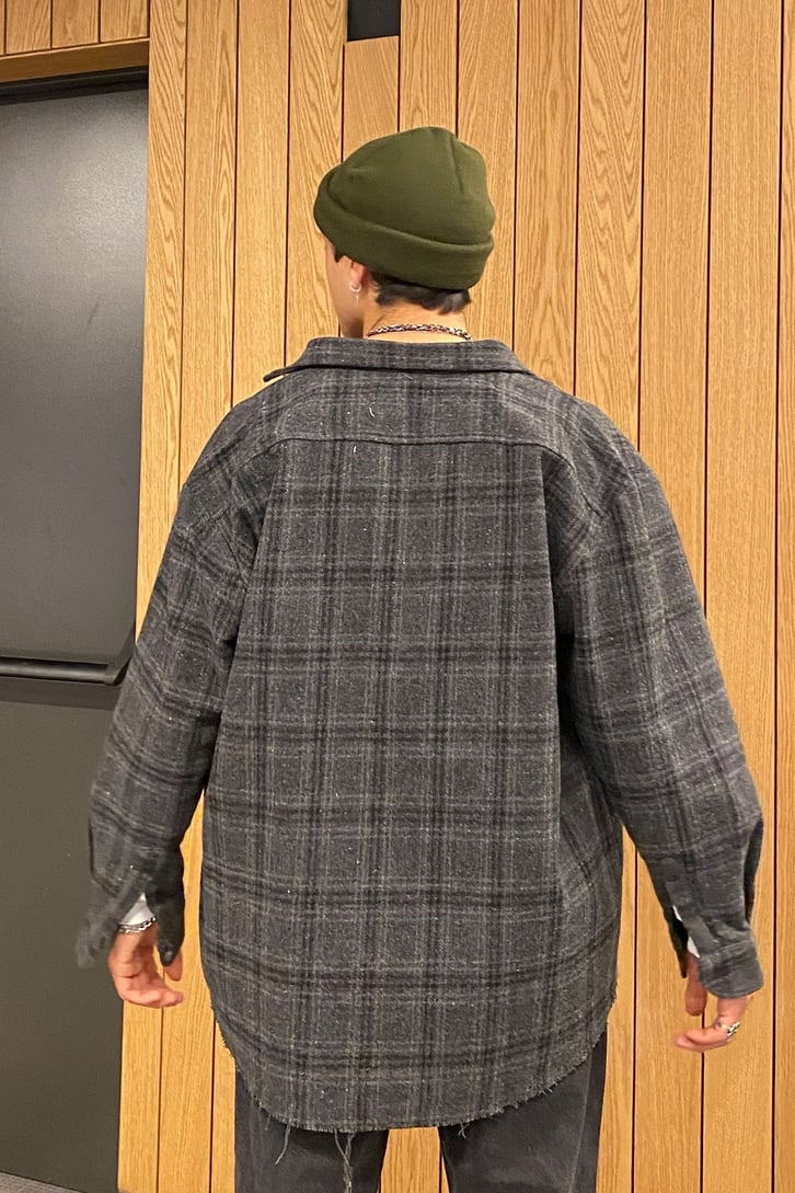 OVERSIZE EKOSELİ ODUNCU GÖMLEK