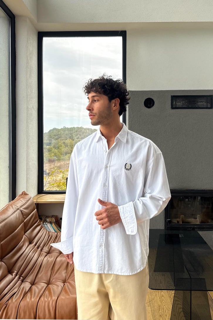 Oxford Oversize Gömlek