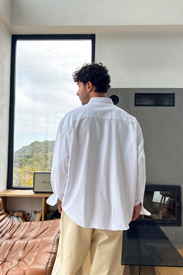Oxford Oversize Gömlek
