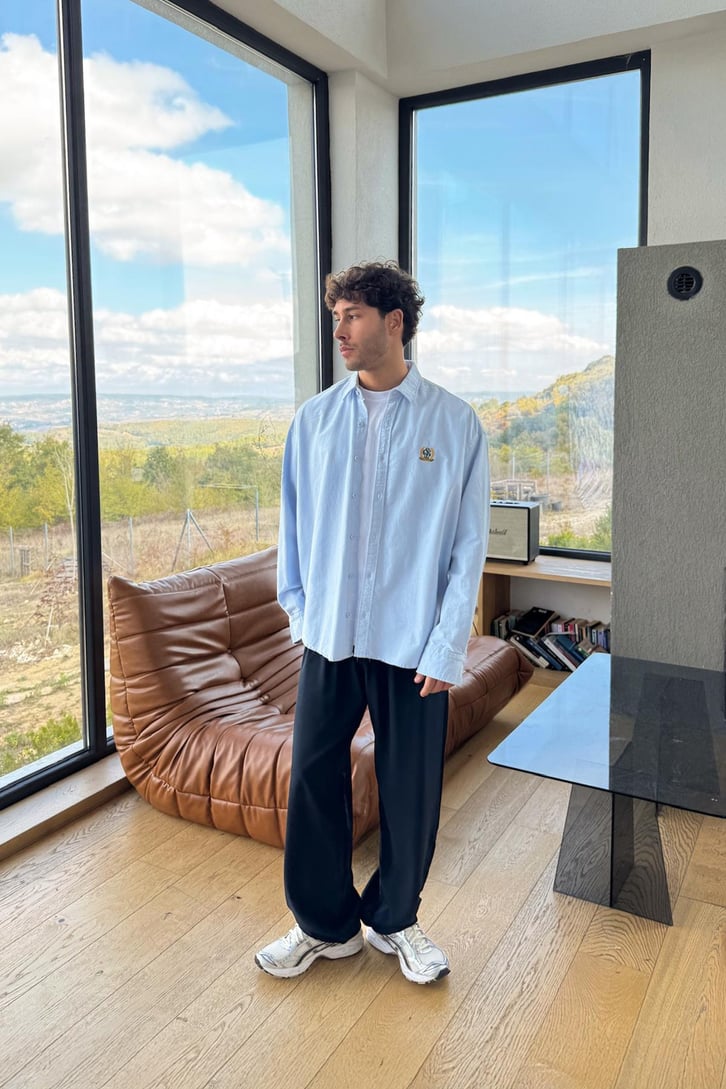 Oxford Oversize Gömlek