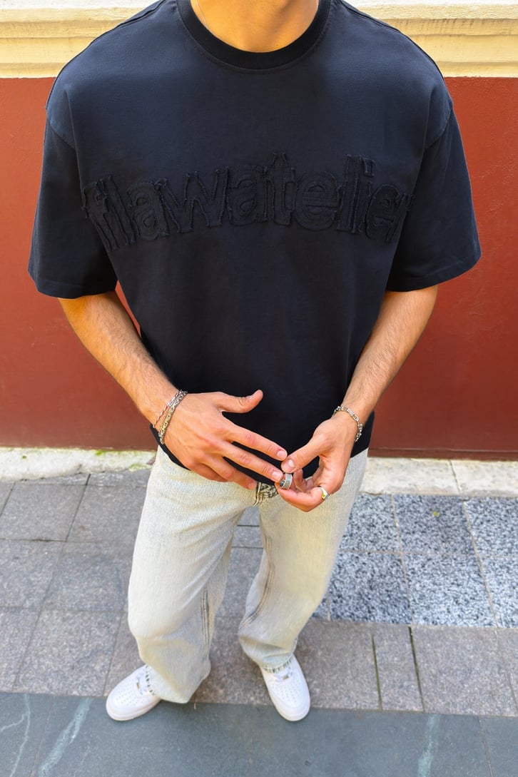 Patch Boxy Tee
